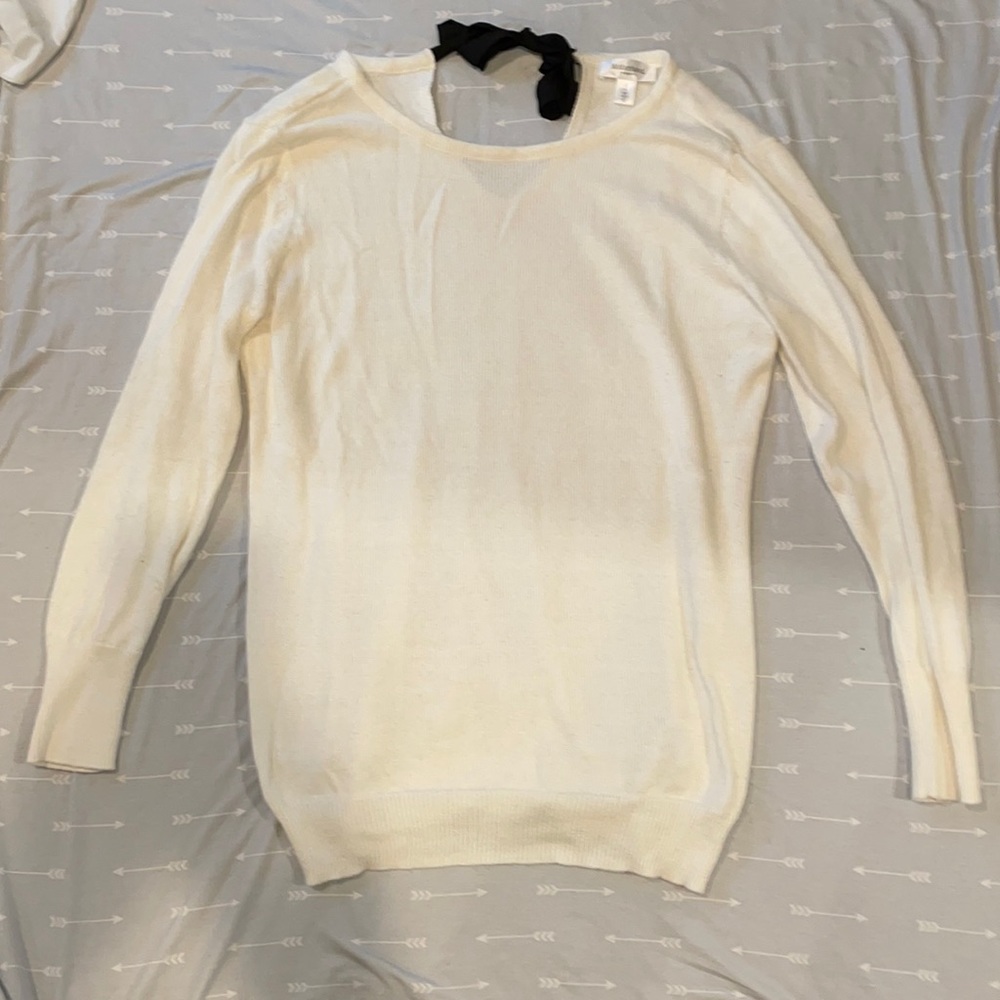 Motherhood Maternity white sweater